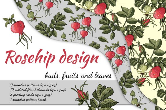 Design with Rose Hip: Botanical Vector Assets