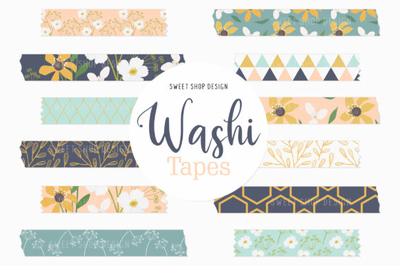 Digital Washi Tape Pretty Wild Flowers: Evaluation and Usage Guide