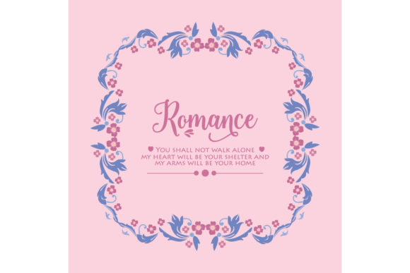 Elegant Romance Greeting Card Decor: Evaluating Modern Leaf and Floral Vector Frames