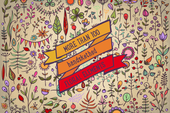 Evaluating 100 Handsketched Florals for Design Projects