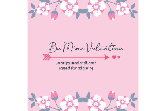 Evaluating the Elegant Be Mine Card Design with Leaf Floral Frame