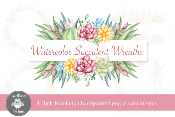 Evaluating the Succulent Wreath Clipart Set for Professional Design Projects