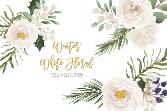 Evaluating White Flowers Clipart and Watercolor Frame Assets for Professional Design Projects