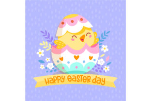 Happy Easter Day Chick Egg: Leveraging Vector Illustrations for Professional Spring Design